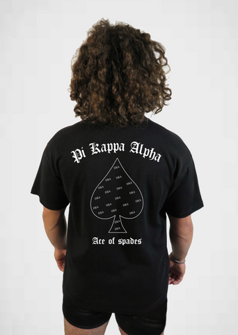 black Ace Of Spades t-shir